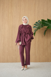 Beli Ayarlanabilir Modal Takım Mürdüm