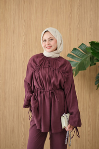 Beli Ayarlanabilir Modal Takım Mürdüm