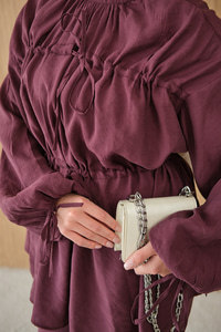 Beli Ayarlanabilir Modal Takım Mürdüm