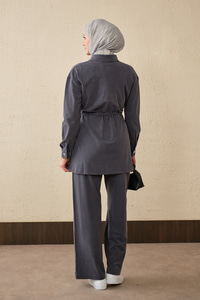 Beli Ayarlanabilir Tek Cepli Takım Antrasit