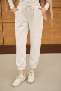 Beli Lastikli Eşofman Açık Gri