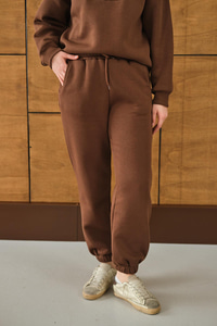 Beli Lastikli Eşofman Kahverengi