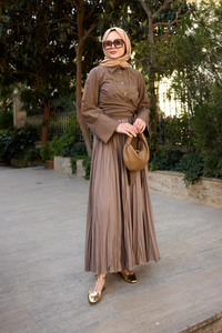 Beli Lastikli Kraş Etek  Taş