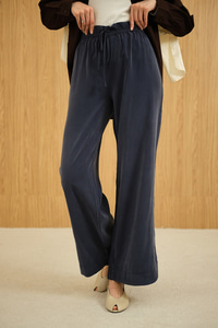 Beli Lastikli Pantolon Lacivert