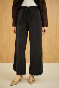 Beli Lastikli Pantolon Siyah