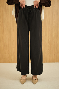 Beli Lastikli Pantolon Siyah