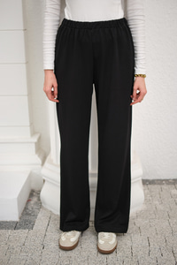 Beli Lastikli Pantolon Siyah