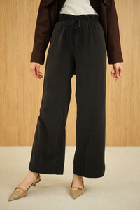 Beli Lastikli Pantolon Siyah