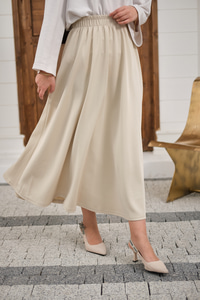 Beli Lastikli Scuba Etek Bej