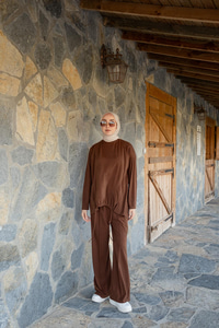 Beli Lastikli Takım Kahve