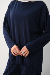 Beli Lastikli Takım Lacivert