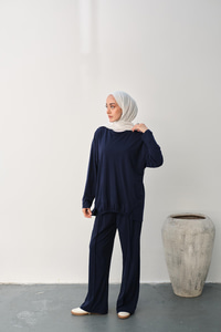 Beli Lastikli Takım Lacivert