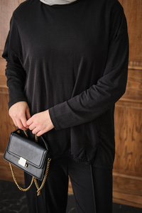 Beli Lastikli Takım Siyah