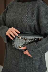 Beli Lastikli Triko Takım Antrasit