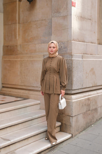 Beli Pens Detaylı Takım  Yeşil