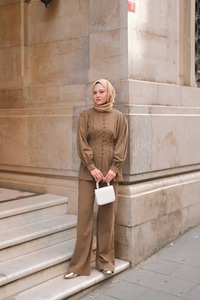 Beli Pens Detaylı Takım Yeşil