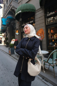 Bella Denim Pantolonlu Takım Koyu Mavi