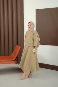 Bisiklet Yaka Scuba Takım Yeşil