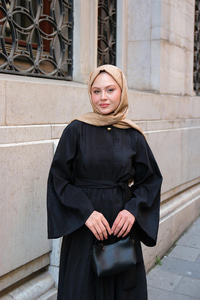 Bluzlu Etekli Takım  Siyah