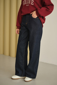 Bol Paça Palazzo Pantolon Lacivert