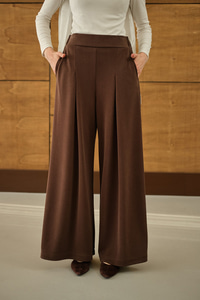 Bol Paça Pantolon Kahverengi