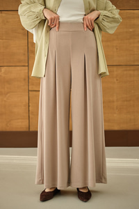 Bol Paça Pantolon Krem