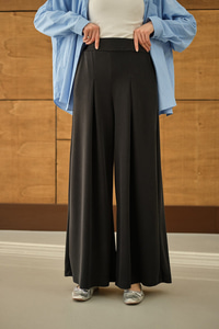 Bol Paça Pantolon Siyah