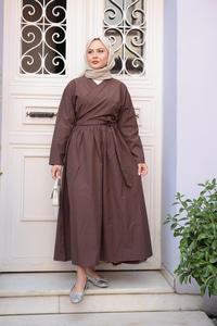 Bolera Etiketli İkili Takım Kahverengi