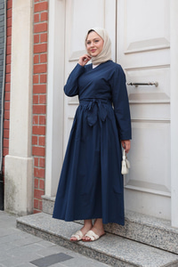 Bolera Etiketli İkili Takım Lacivert