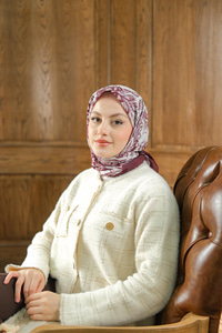 Botanik Soft Eşarp Bej