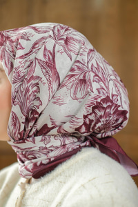 Botanik Soft Eşarp Bej