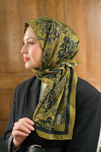 Botanik Soft Eşarp Yağ Yeşil