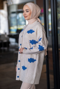 Uygun Fiyatlı BULUT DESEN TRIKO HIRKA TAS | Loccomoda.com 