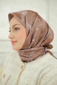 Bulut Soft Eşarp Kahverengi