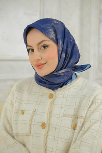 Bulut Soft Eşarp Lacivert