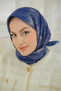 Bulut Soft Eşarp Lacivert