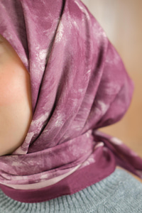 Bulut Soft Eşarp Mürdüm