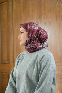 Bulut Soft Eşarp Mürdüm