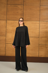 Bürümcük Desen Takım Siyah