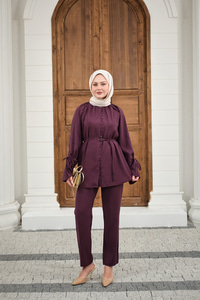 Büzgü Detay Takım Mürdüm