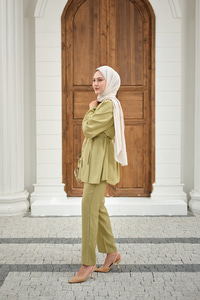 Büzgü Detay Takım Yağ Yeşil