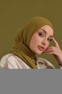 Candy Desen Şal safran