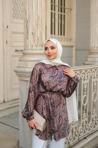 Cassime Saten Gömlek Antrasit