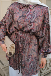 Cassime Saten Gömlek Antrasit