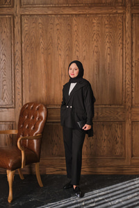 Ceketli Takım Siyah