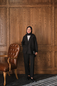 Ceketli Takım Siyah