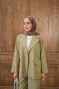 Ceketli Takım Yeşil