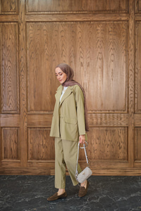 Ceketli Takım Yeşil