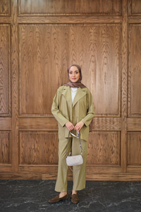 Ceketli Takım Yeşil