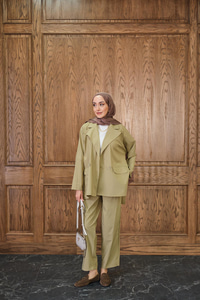 Ceketli Takım Yeşil